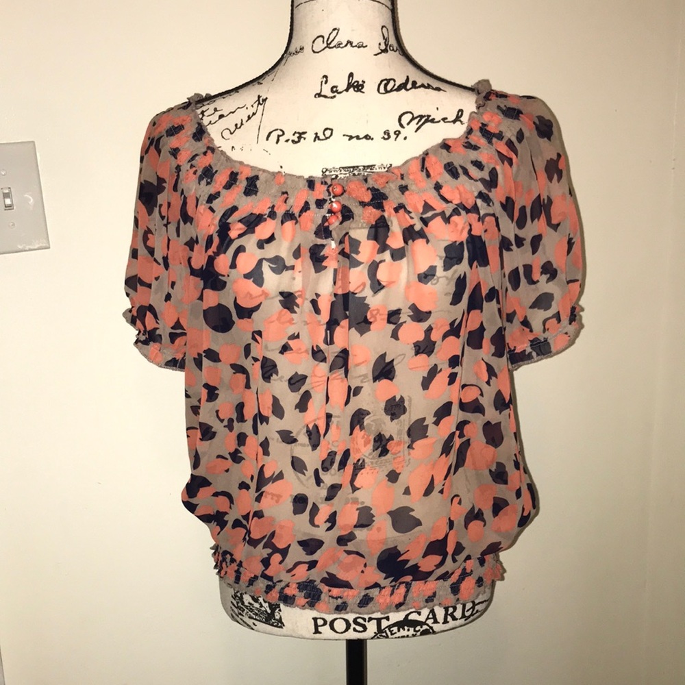 Sheer top